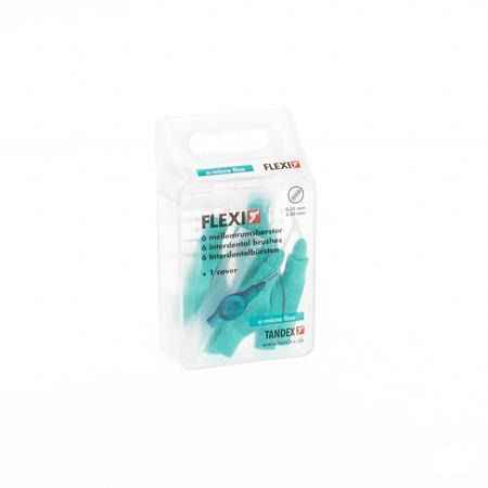 Flexi Turquoise Borsteltje Extra Micro Fine 6  -  Deprophar