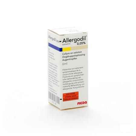 Allergodil Collyre Flacon 6 ml