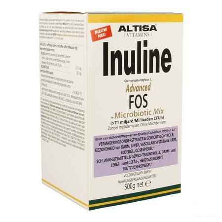 Altisa Inuline Adv.fos Preflora + proflora Mix 500 gr  -  Dieximport