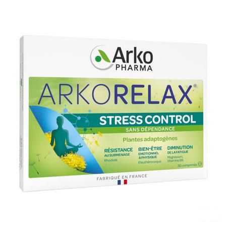 Arkorelax Stress Control Comprimes 30  -  Arkopharma