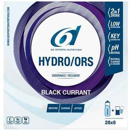 6D Hydro Ors Blackcurrant Zakje 28X6G