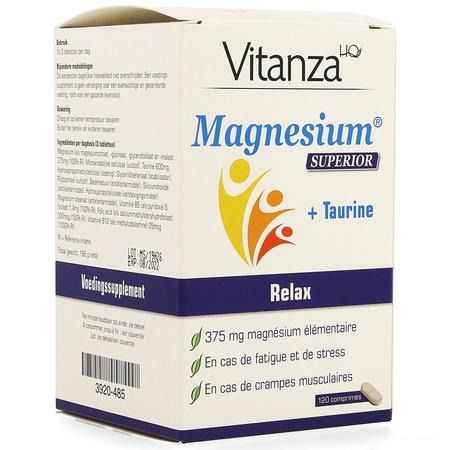 Vitanza Hq Magnesium Superior Tabletten 120  -  Yvb