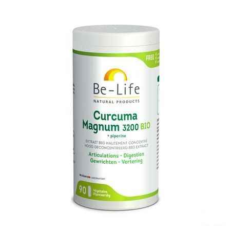 Curcuma Magnum 3200 Be Life Bio Pot Capsule 90  -  Bio Life