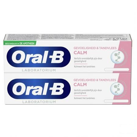 Oral-B Lab Sen&Gum Calm Original 2X75ml