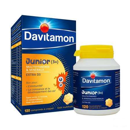 Davitamon Junior Mfruit V1 Tabletten 120