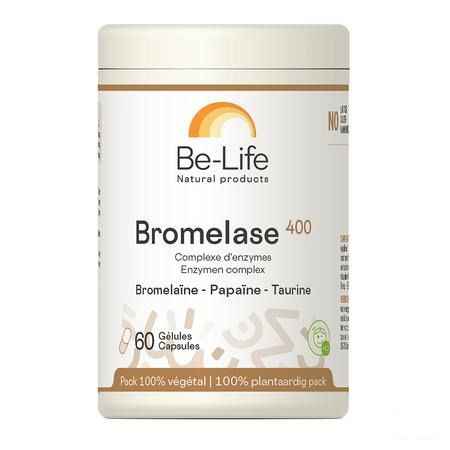 Bromelase 400 Enzymes Be Life Pot Gel 60  -  Bio Life