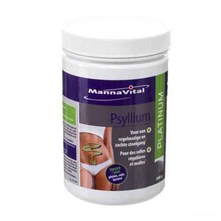 Mannavital Psyllium Platinum Poeder 300 gr