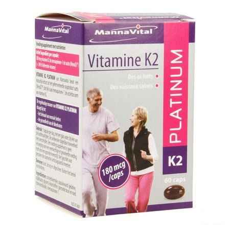 Mannavital Vitamine K2 Platinum Capsule 60