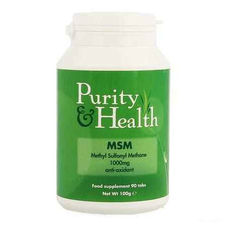 Purity & health Msm Tabletten 90  -  Mega Company