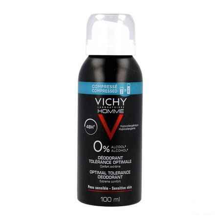 Vichy Homme Deo Aero Optimale Tolerantie 48H 100 ml  -  Vichy