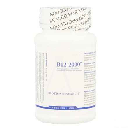 Biotics B12-2000 60 lozenges  -  Energetica Natura