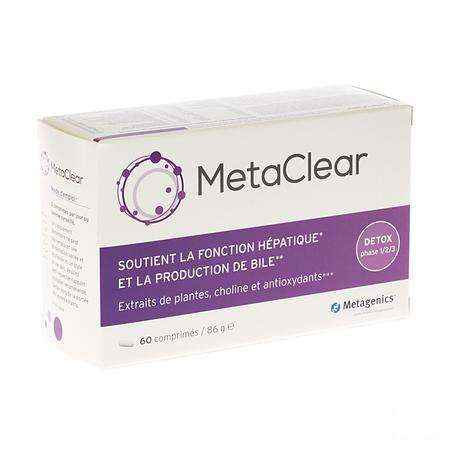 Metaclear Comprimes 60  -  Metagenics