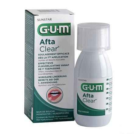 Gum Aftaclear Mondspoeling 120 ml