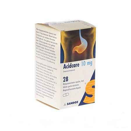 Acidcare 10 mg Sandoz Capsule Gastro Res 28 X 10 mg 