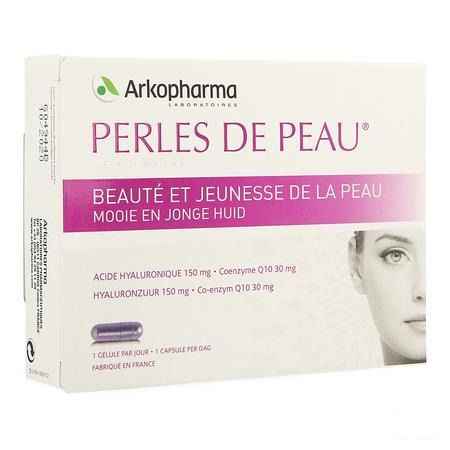 Perles De Peau Acide Hyaluron. + coenzyme Q10 Capsule30  -  Arkopharma
