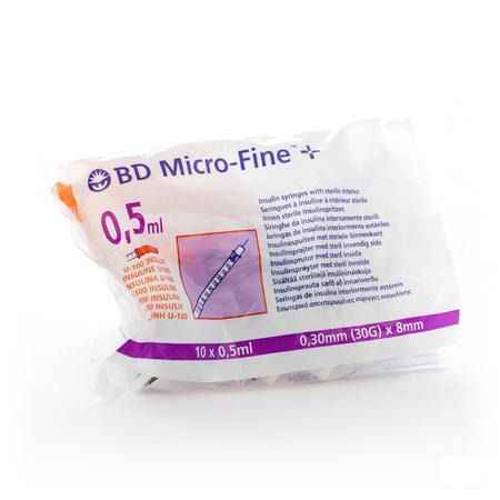 Bd Microfine+ Ins.Sp.Demi 0,3  ml 30G 8Mm 100 324826