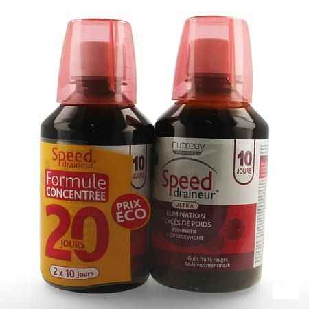 Speed Draineur Ultra Arome Fruits Rouges Fl2x280 ml