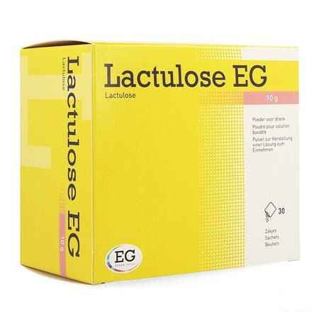 Lactulose EG Zakjes 30 X 10 gr  -  EG