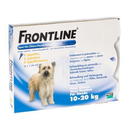 Frontline Spot On Hond 10-20kg et 6x1,34 ml
