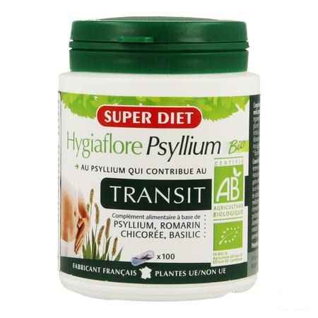 Super Diet Hygiaflore Psyllium Capsule 100  -  Superdiet Laboratoires