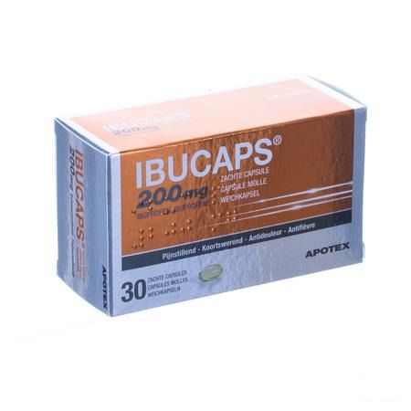 IbuCapsule 200 mg Apotex Capsule Zacht 30