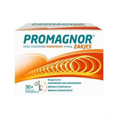 Promagnor Sach - Zakje 30 X 450 mg