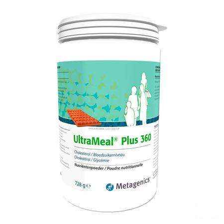 Ultrameal Plus 360 Chocolade Pot 728g  -  Metagenics