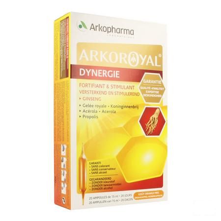 Arkoroyal Dynergie Ampoule 20  -  Arkopharma