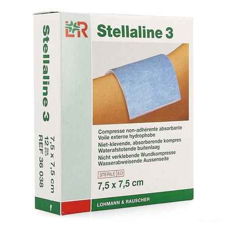 Stellaline 3 Comprimes Ster 7,5x 7,5cm 12 36038  -  Lohmann & Rauscher