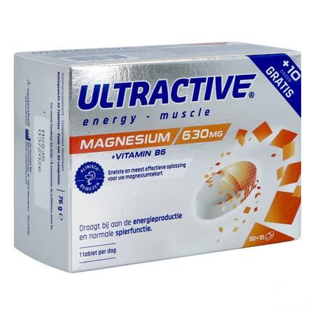 Ultractive Magnesium 630 mg Comprimes 60