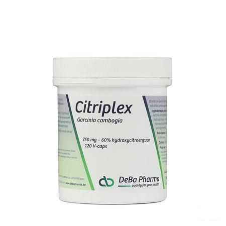 Citriplex V-Capsule 120x750 mg Deba  -  Deba Pharma