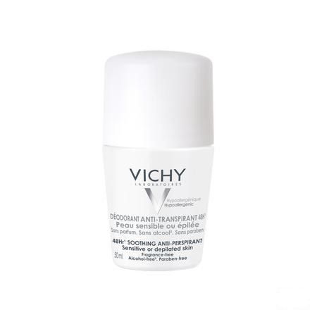 Vichy Deo Gev. H-geepileerd Roller 48u 50 ml  -  Vichy