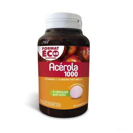 Acerola 1000 mg Comprimes 60  -  Nutrisante