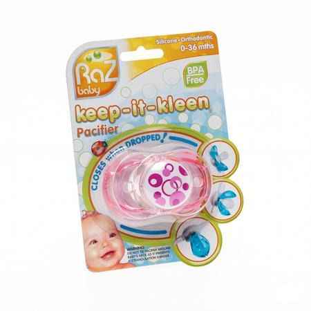 Raz Baby Keep It Clean Fospeen Pink Circles  -  Solidpharma