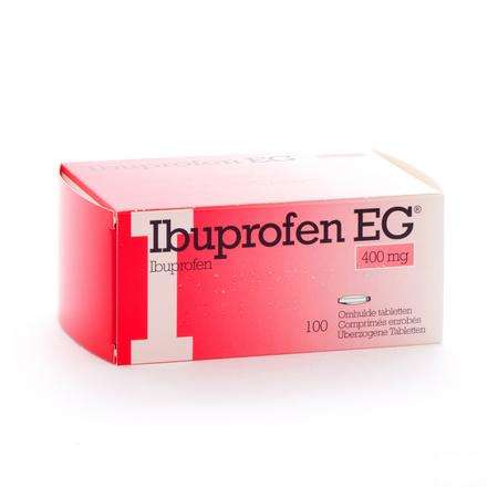 Ibuprofen EG 400 mg Comprimes Pellicules 100 X 400 mg  -  EG