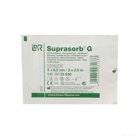Suprasorb G Compresse 5x6,5cm 5 33630  -  Lohmann & Rauscher
