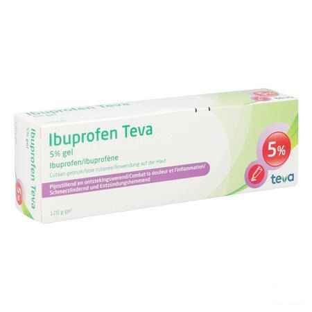 Ibuprofen Teva Gel Tube 120 gr 