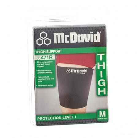 Mcdavid Tigh Support Black/scarlet M 471