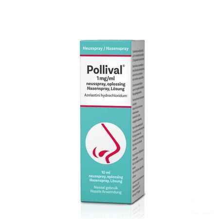Pollival 1Mg/ml Sol Pour Pulv Nasale 10ml  -  Ursapharm