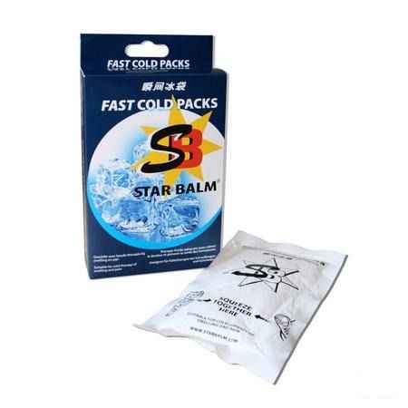 Star Balm Fast Cold Pack 11,5cmx19cm 2x75 gr