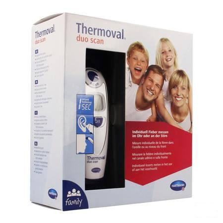 Thermoval Duo Scan Thermometer 9250811  -  Hartmann
