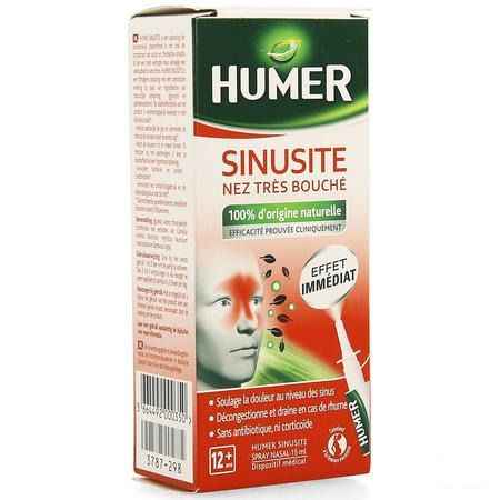 Humer Sinusite Spray Nasal 15 ml  -  Urgo Healthcare