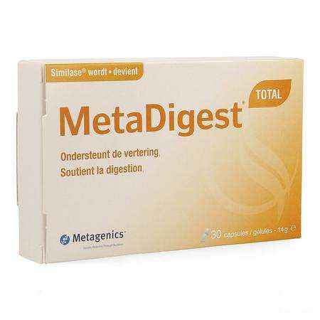 Metadigest Total 30 Capsule  -  Metagenics