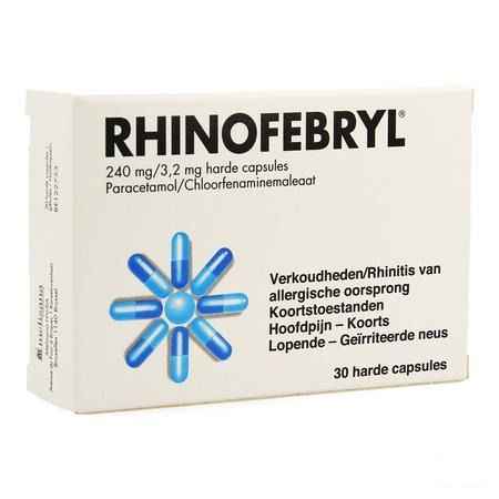 Rhinofebryl Capsule 30  -  Melisana