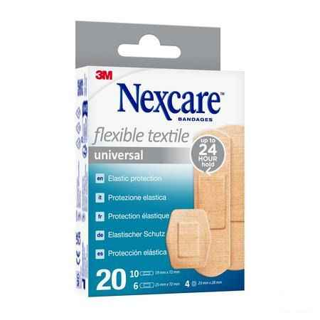 Nexcare 3M Flexible Textile Universal Strips 20  -  3M