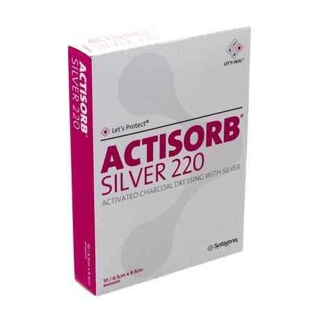 Actisorb Silver 220 Kp 9,5x 6,5cm 10 Mas065de  -  Gd Medical