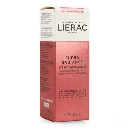 Lierac Supra Radiance Yeux Flacon Pompe 15 ml