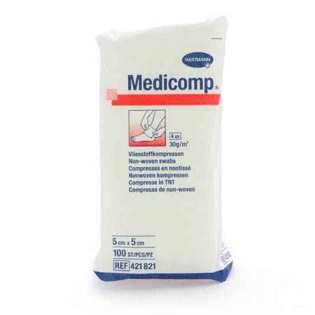 Medicomp 5x5cm 4l. Nst. 100 P/s  -  Hartmann
