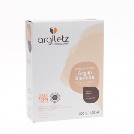 Argiletz Argile Blanche Ultra Ventilee Poudre 200 gr  -  Natur'Inov