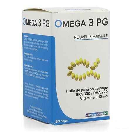 Omega 3 Pg Pharmagenerix Caps 50 